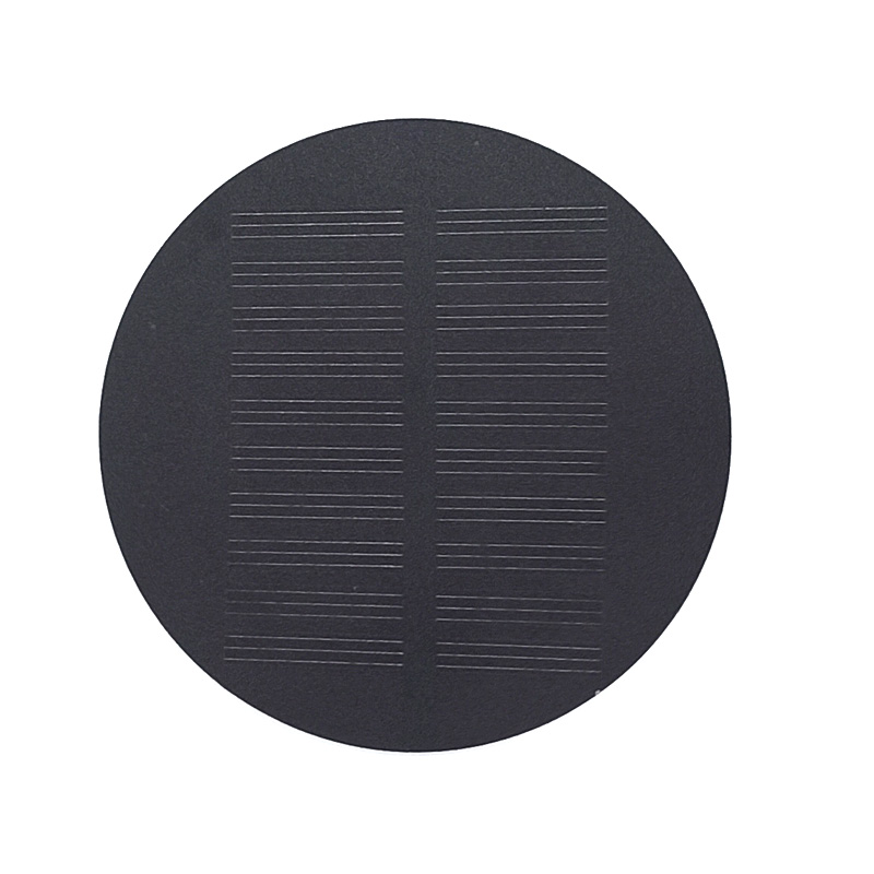 Eco Energy Solar Products 5V 80mA Solar Penal Mono Cells Circle Shape Custom Solar Power PV Modules 