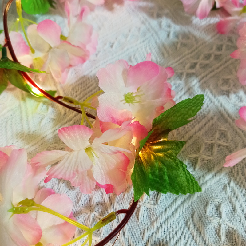 Cheery vine string lights